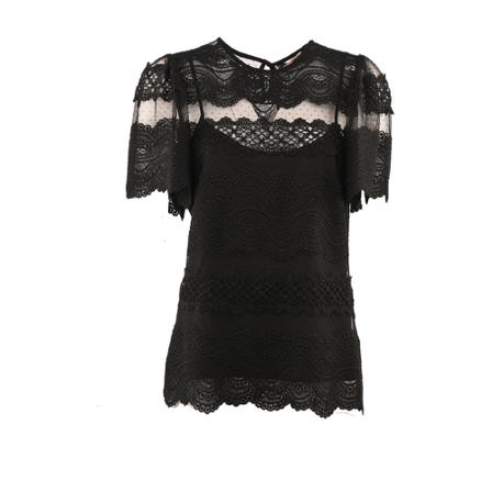 Twinset Blouses Sort, Dame