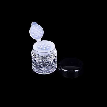 3 stk./sæt Tom Løs Pudder Kompakt med Mesh Sifter og Puff Krukke Emballage Container Pudderkage Æske Kosmetiktaske Topkvalitet