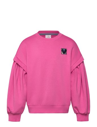 Tnposey Os Sweatshirt Pink The New