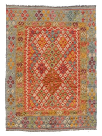 Small Kilim Afghan Old Style Rug 152X205 Wool