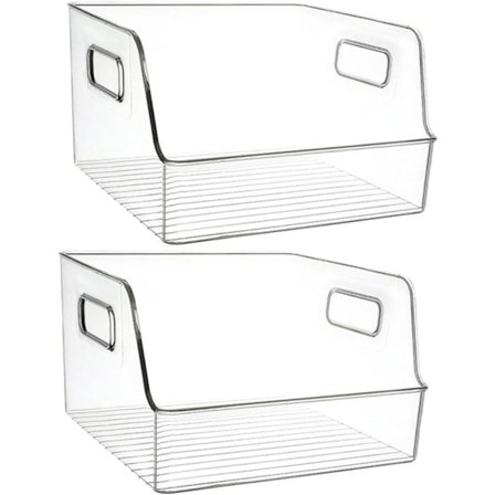 2st Fresh Keep-hållare Kylskåp Organizer Bins Fruktbehållare Hem Fruktbricka Klar förvaringsbox Fruktförvaring Fruktbricka Brödbehållare Kylskåp