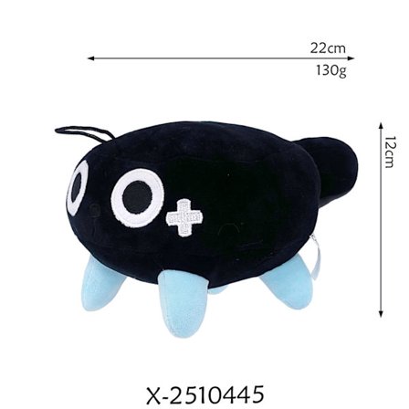 Ny Dandy's World Plyschleksak Docka