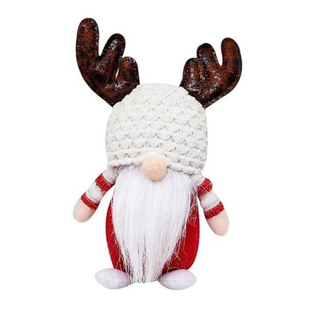 Juleplys Nisser Julemand Elf Ornamenter Dekorationer Gaver