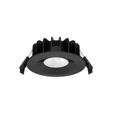 Westal WLD-R84 Downlight Fast, 8 W Svart, 3000 K, 600 lm, 36°, Belysning