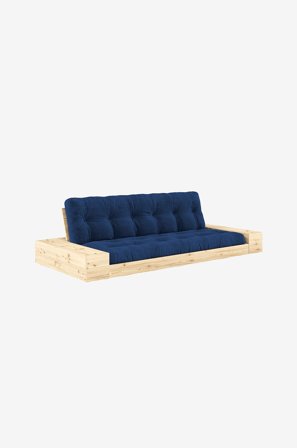 Karup Design - Base Sovesofa m. 2 sidebokse Tre-personers - Blå - Sovesofaer - Fra Homeroom