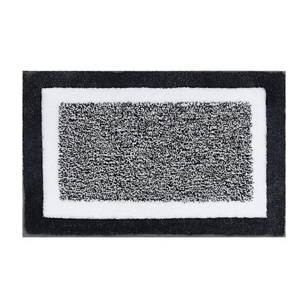 Luksus Badeværelsesmåtte, Ekstra Bløde og Absorberende Mikrofiber Bademåtter, Skridsikker Plysset Bademåtte, Maskinvask Tør, Bademåtter Til 