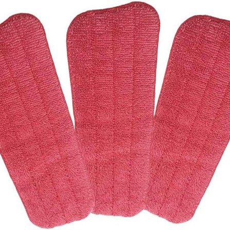 Mop, 3-delad mopp mikrofiber rengöringsplatta, påfyllningsmoppskydd,
