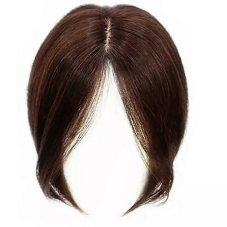 Aito Middle Side Part -hiuslisäke naisille – luonnolliset hiuslisäkkeet oheneville hiuksille (LGL)