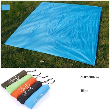 Teltgulv Tarp Picnicmåtte BLÅ 210X200CM