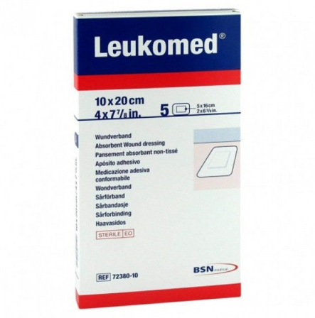 Leukomed Medicazione Post-Operatoria TNT 10x20cm 5 Pezzi
