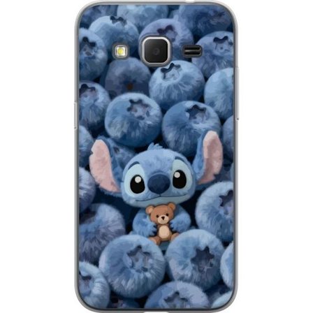 Kompatibel Mobilcover til Samsung Galaxy Core Prime Lady Gaga minimalistisk plakat med guitar og monokrom design