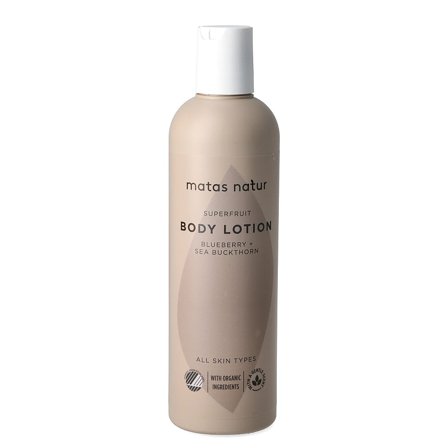 Matas Natur Superfruit Blueberry Body Lotion 400 ml, Skincare, Kropspleje, Bodylotion