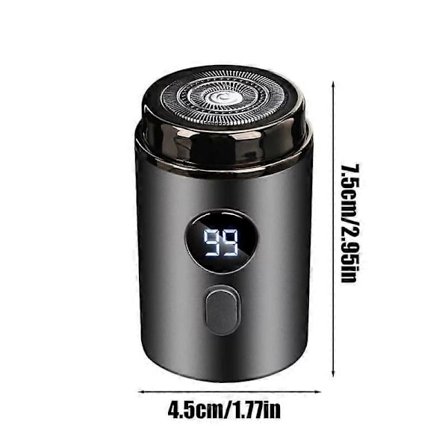 Elektrisk Mini Barbermaskine Genopladelig Hele Kroppen Vask Rejse Bil Bærbar Herrebarbermaskine Smertfri Trådløs Trimmer Kniv Ansigt Skægtrimmer