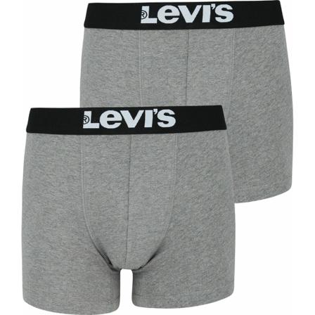 Levi's BoxerKorte Broek 2-Pack , Grijs , Heren , Maat: M