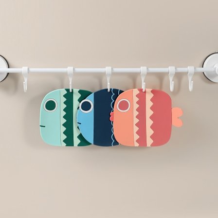 Tykk PVC isolasjonspute sklisikker husholdningsskål pute silikon te