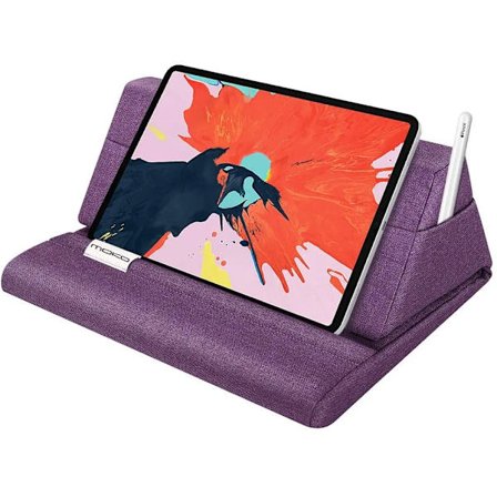 MoKo Tablet Pillow Stand, Mjuk Sängkuddehållare, Passar 11" Pad, för iPad 10.2" 2019, Nya iPad Air 3 2, iPad Pro 11 20/10.5/9.7~05173