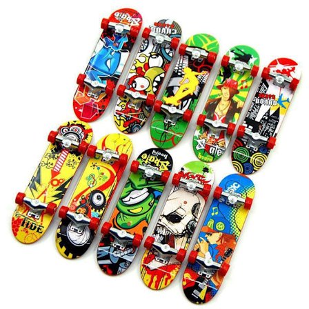 Mini Fingerboard, 4 stk. Professionelt Finger Skateboard til Deck