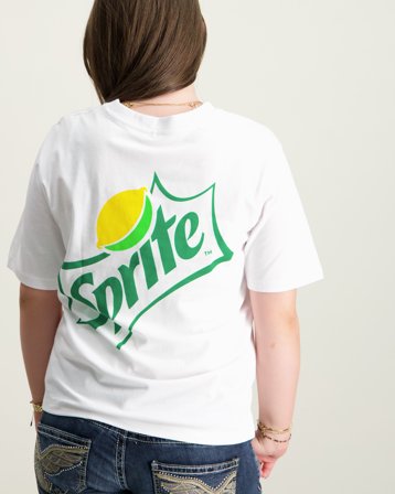 LMTD NLNMADDEN FANTASPRITE SS L TOP BOX BFU Hvit T-skjorter Jente - Kids Brand Store