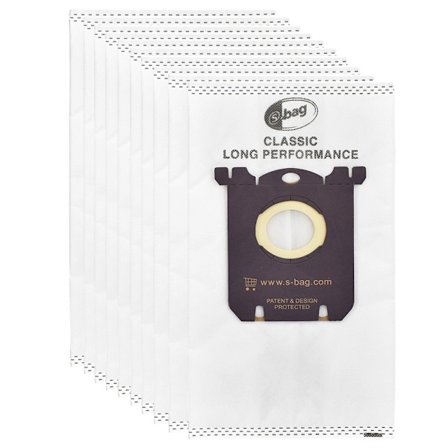 10-pak støvsugerposer kompatible med Electrolux S-bag - Effektiv filtrering og nem udskiftning