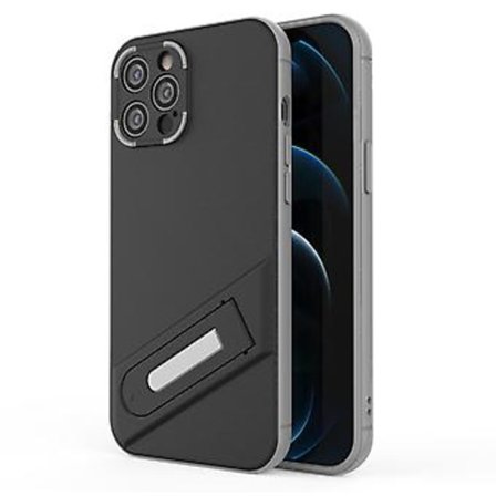 Stöttåligt Slimmat Skal för iPhone 13 12 Pro Max med Ställ