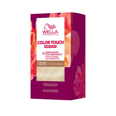 Wella Professionals Color Touch Pure Naturals Platinum Blonde 10/81, Hår, Hårfarve, Toningsfarve