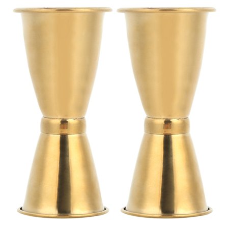 Rostfritt stål mätkopp vinglas uns kopp cocktail jigger dryck vätska mätverktygL