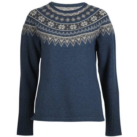 Skhoop W's Scandinavian Sweater Navy