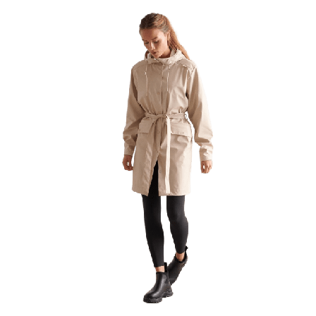 aim'n Rain Jacket Friluftsjackor Dam Beige L