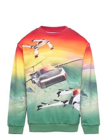 Miksi Sweatshirt Trøje Multi/mønstret Molo