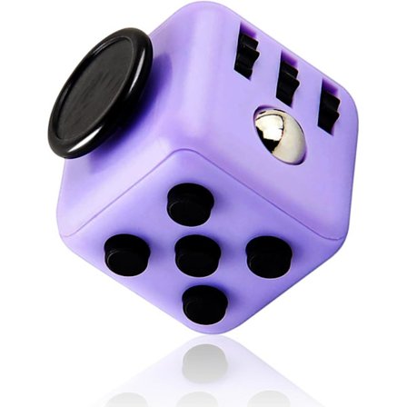 Sensoriske leker for angstlindring Stresslindrende leker Fidget-kuber for barn, Anti-angst leker for barn og voksne - Beroligende kuber