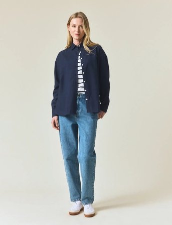 Lexington Clothing Casual Cotton Flannel Solid Shirt - Beige - XL