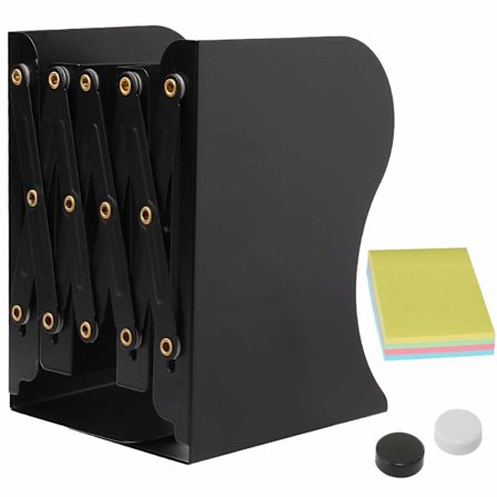 Kirjatukien, Metalliset kirjatukien, Säädettävä liukumaton raskas kirjanpysäytin, Koristeelliset kirjanjakajat kirjastoon Koti Luokkahuone Koulu 