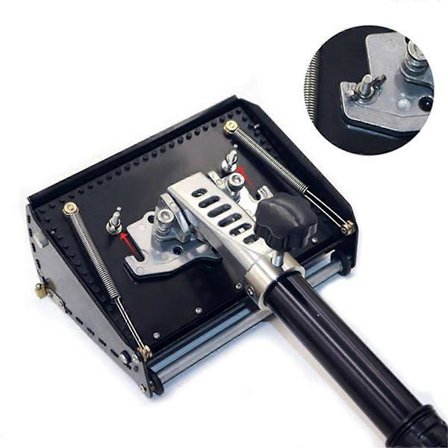 Gipsplate Flat Box Pussmaskin Pussing Flat Box Praktisk Verktøy Gipsplate Glatteverktøy (12 Tommer)