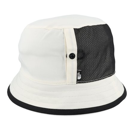 The North Face - Weiss bucket Hut - Class V Reversible White Dune/Black Bucket @ Hatstore