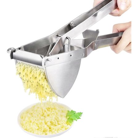 Kartoffelmoser, Multifunktionel kartoffelmoser i rustfrit stål til glat og luftig db