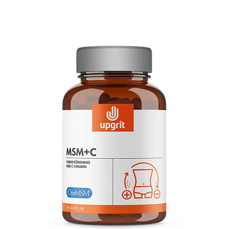 Upgrit MSM + C 180 st kapsler