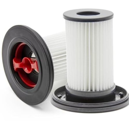 Bosch Unlimited Gen2 Serie 8 Støvsuger Erstatningsfilter 2-pak Kompatibel med BKS8214W BSS825ALL BSS81POW1 BBS8214PET Dele 12036642 12023349