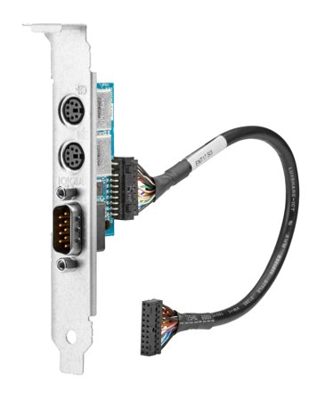 HP seriell / PS/2-adapter - PCIe - seriell x 1 + PS/2-tastatur x 1 + PS/2-mus x 1