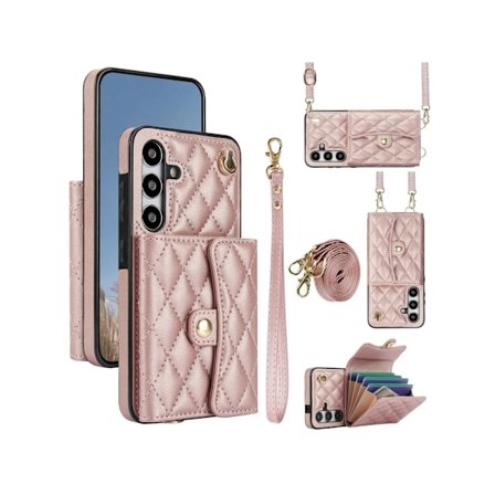 Kotelo Samsung Galaxy A54:lle, TPU, ruusukulta