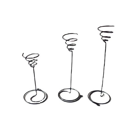 Ilmakasviteline, 6 kpl, 3 kokoa, ilmakasvien säiliö Tillandsia-teline, sopii pienten ilmakasvien esillepanoon, koti- ja toimistopöydän koristelu