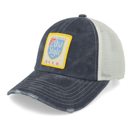 American Needle - Blå trucker Keps - Old Style Orville Stone Navy Trucker @ Hatstore