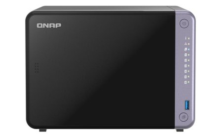 QNAP TS-632X-4G 6-bay NAS AL524 2.0GHz Quad Core 4GB DDR4 SODIMM Max. 16GB 2x10GbE SFP+