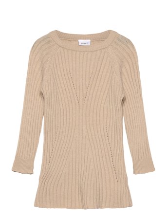 name it | Nmfrikine Ls Knit Dress Pb | 92