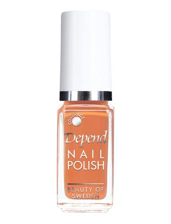 Minilack Nr 730 Neglelakk Sminke Oransje Depend Cosmetic*Betinget Tilbud