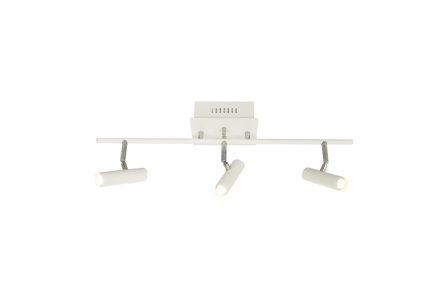 Aneta Lighting ARTIC takspot rett 3-lys, hvit, 3 x 6W LED