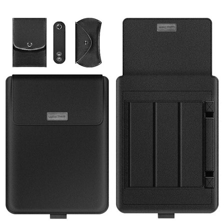 11 13 15 17 tums förvaringsväska för bärbar case Black 16-17 inch