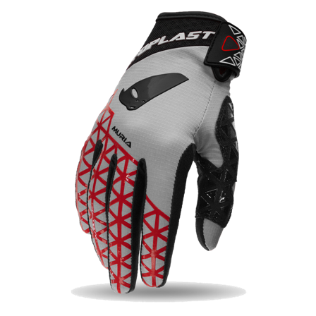 Mănuși Motocross UFO Muria gri XL