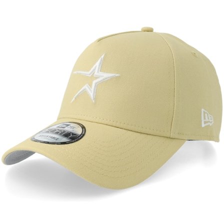 New Era - MLB Beige adjustable Czapka Z Daszkiem - Hatstore Exclusive x Houston Astros 9FORTY Light Khaki A-frame Adjustable @ Hatstore