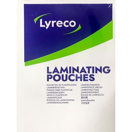 LYRECO Laminat A3 125mic klar 100/fp - Lyreco - Kontorsmaskiner - Laminering - Laminat - A3