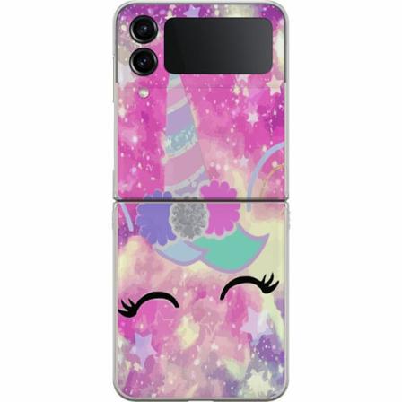 Samsung Galaxy Z Flip4 Premium Skal Unicorn Enhörning